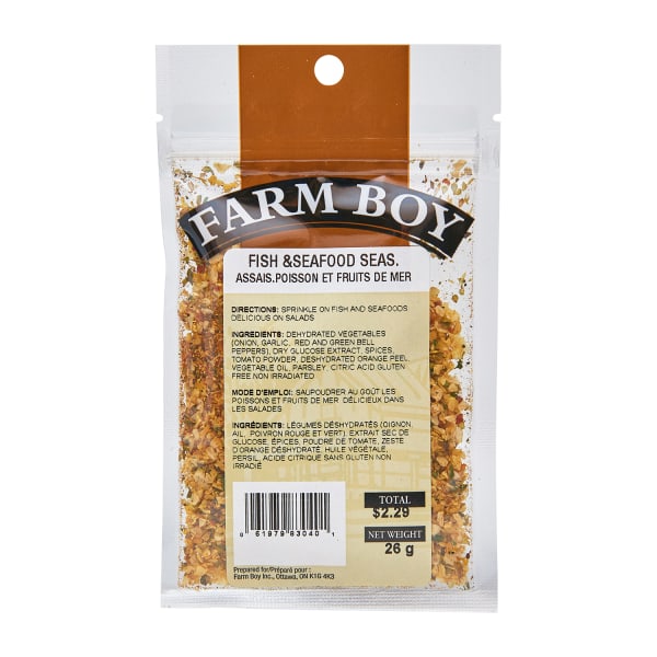 Farm Boy™ No Salt Seafood Seasoning (26 g)
