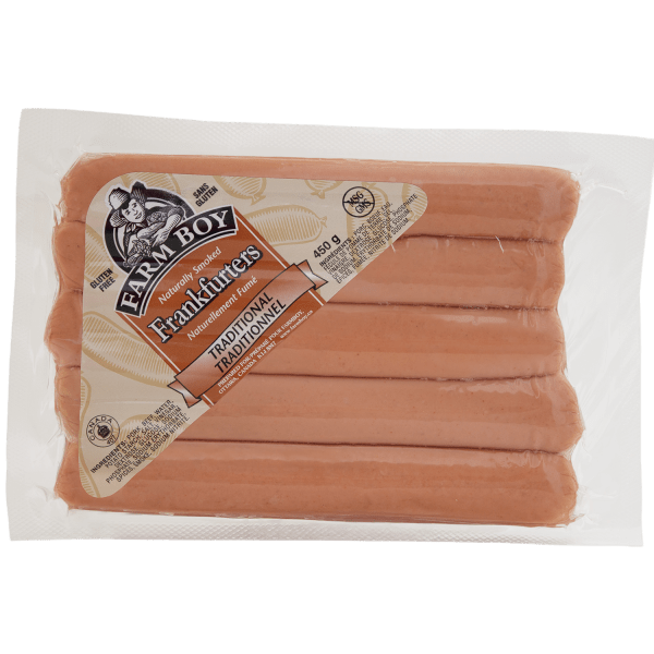 Farm Boy™ Traditional Frankfurters (450 g, 5 per pckage)