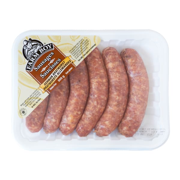 Farm Boy™ German Bratwurst Sausages (500 g)