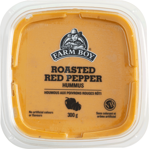 Farm Boy™ Roasted Red Pepper Hummus (300 g)