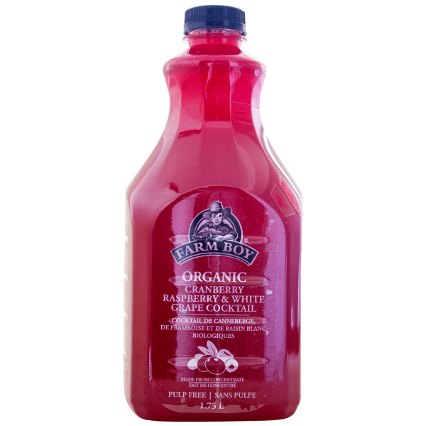 Farm Boy™ Organic Cranberry Raspberry Juice (1.75 l)