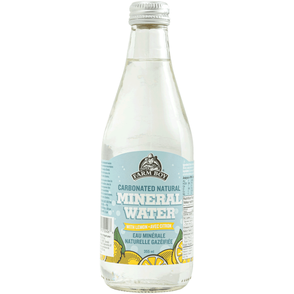 Farm Boy™ Carbonated Lemon Water (355 ml)