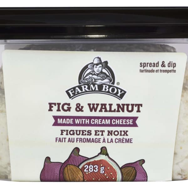 Farm Boy™ Fig & Walnut Cream Cheese Dip (283 g)