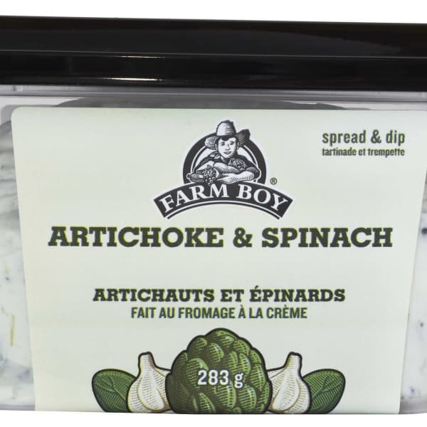 Farm Boy™ Artichoke & Spinach Cream Cheese Dip (283 g)