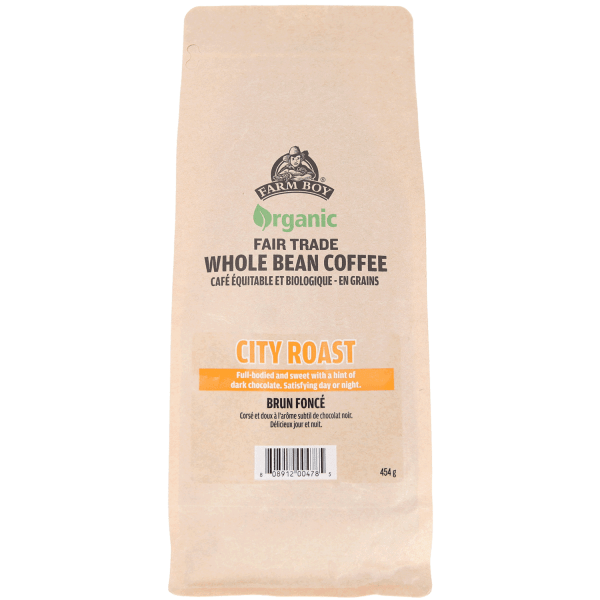 Farm Boy™ City Roast Whole Bean Coffee (454 g)