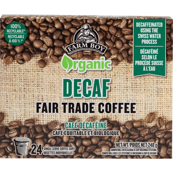 Farm Boy™ Decaf K Cups (24 per package)