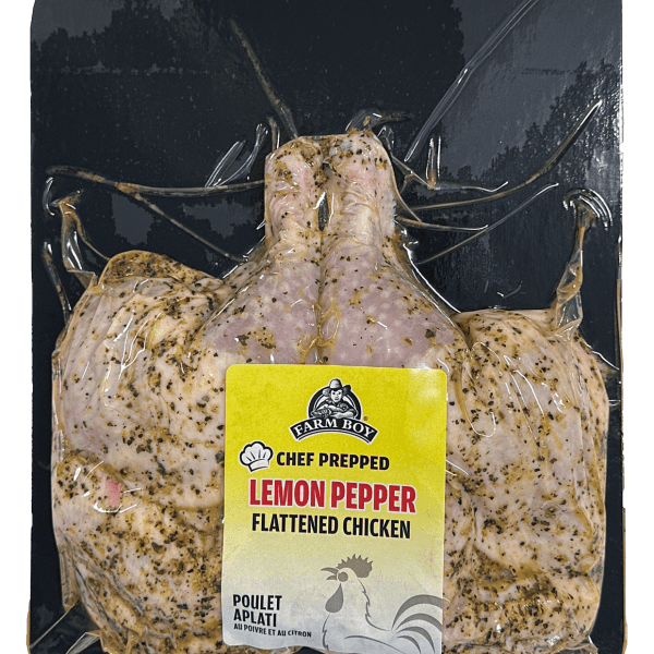 Farm Boy™ Lemon Pepper Flattened Chicken (1 per package)