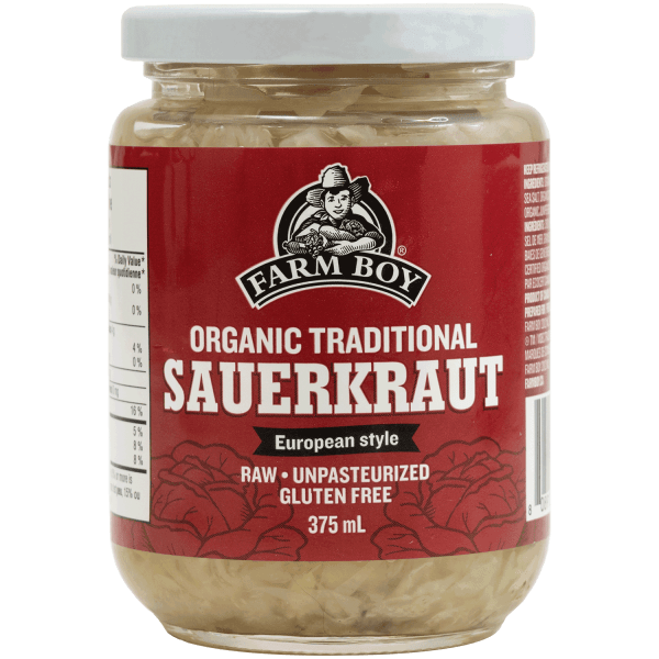 Farm Boy™ Organic Euro Style Sauerkraut (375 ml)