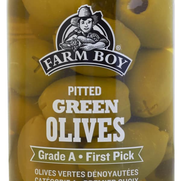 Farm Boy™ Pitted Green Olives (370 ml)