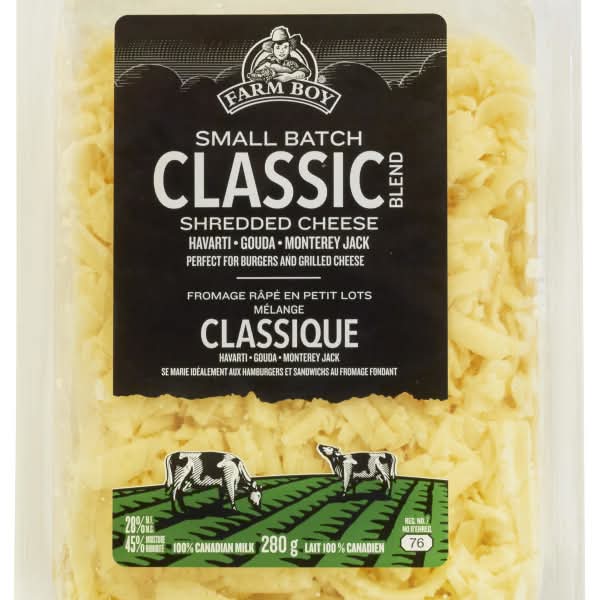 Farm Boy™ Classic Blend Shredded Cheese (280 g)