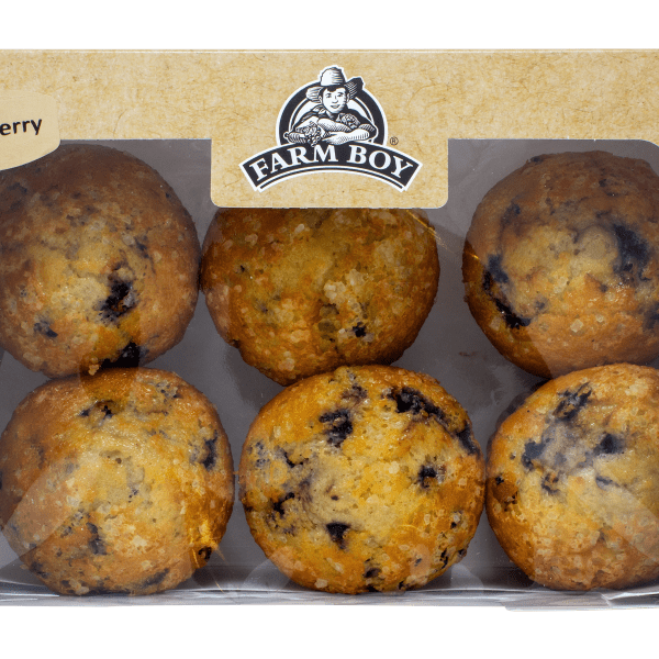 Farm Boy™ Blueberry Muffins (6 per package)