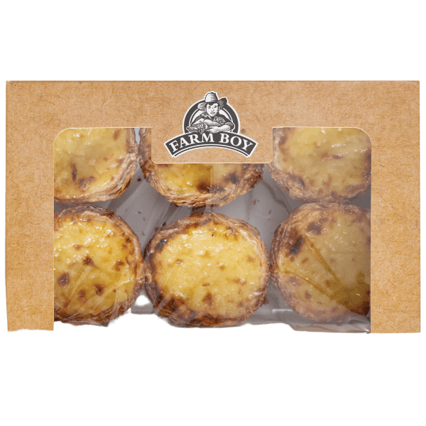 Portuguese Custard Tart (6 per package)