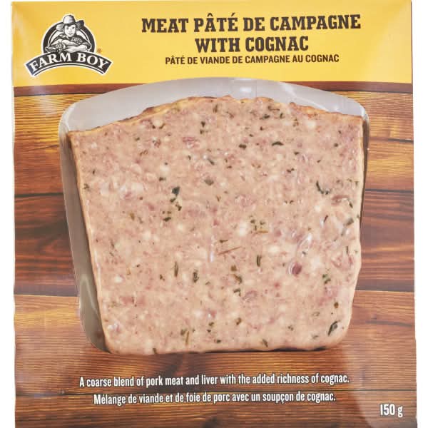 Farm Boy™ Campagne with Cognac Meat Pâté (150 g)