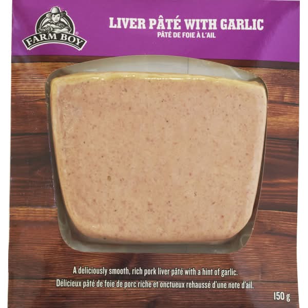 Farm Boy™ Liver with Garlic Meat Pâté (150 g)