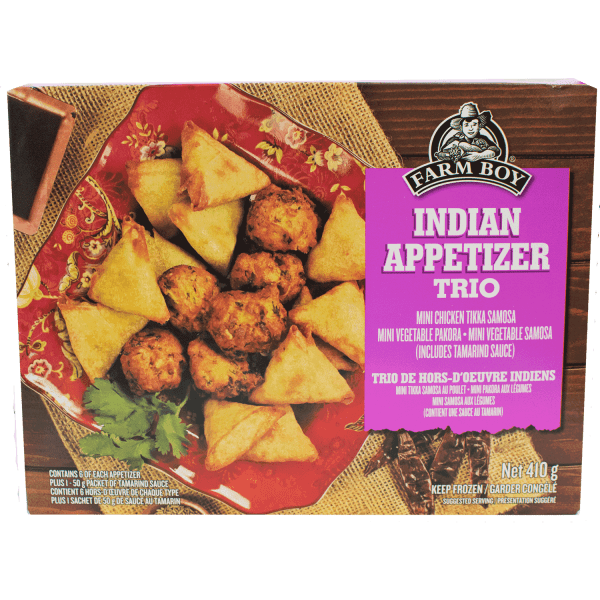 Farm Boy™ Indian Appetizer Trio (410 g)