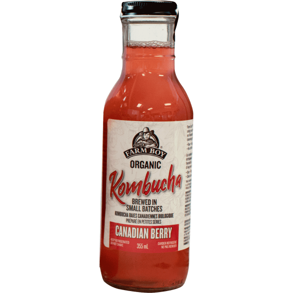 Farm Boy™ Organic Canadian Berry Kombucha (355 ml)