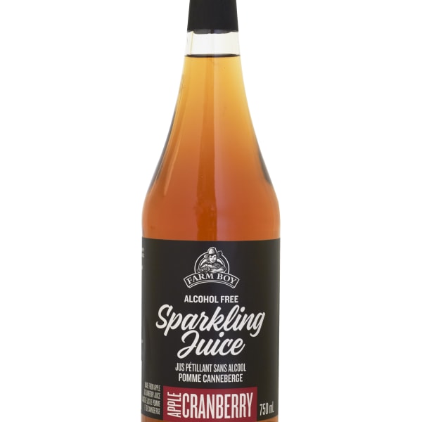 Farm Boy™ Apple Cranberry Sparkling Juice (750 ml)