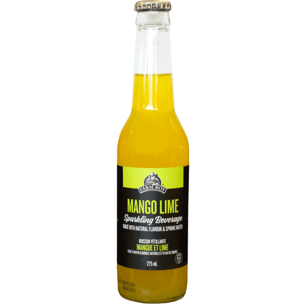 Farm Boy™ Mango Lime Sparkling Beverage (275 ml)