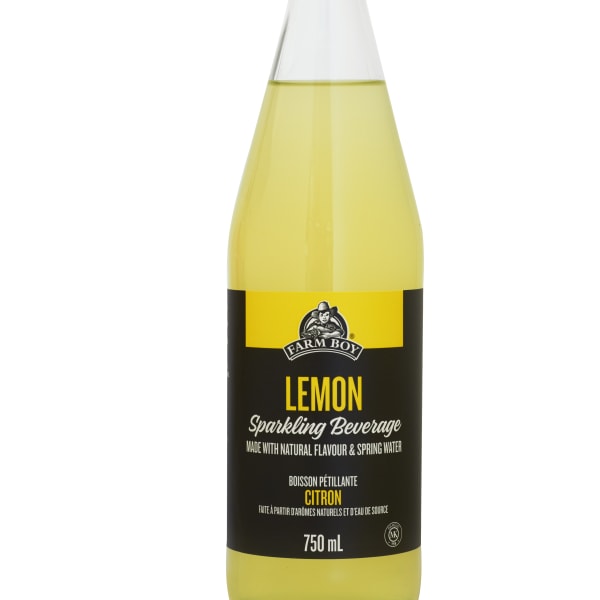 Farm Boy™ Lemon Sparkling Beverage (750 ml)