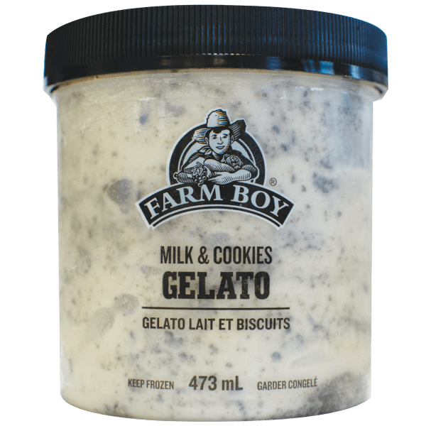 Farm Boy™ Milk & Cookies Gelato (473 ml)