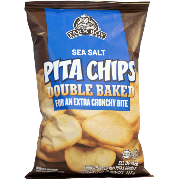 Farm Boy™ Sea Salt Baked Pita Chips (227 g)