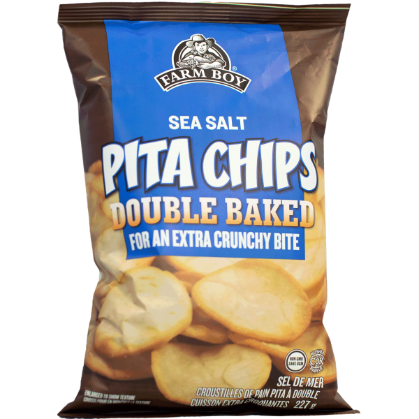 Farm Boy™ Sea Salt Baked Pita Chips (227 g)