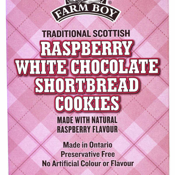 Farm Boy™ Raspberry Chocolate Shortbread Cookies (170 g)