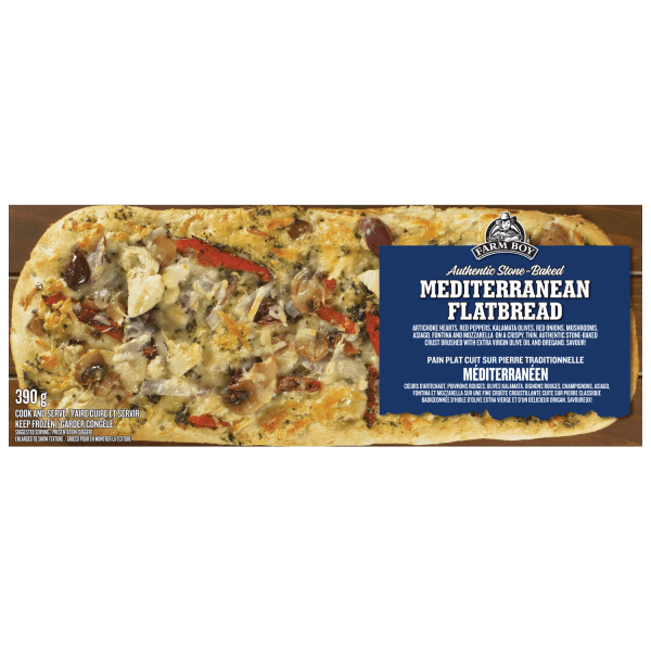 Farm Boy™ Mediterranean Stone-Baked Flatbread (390 g)