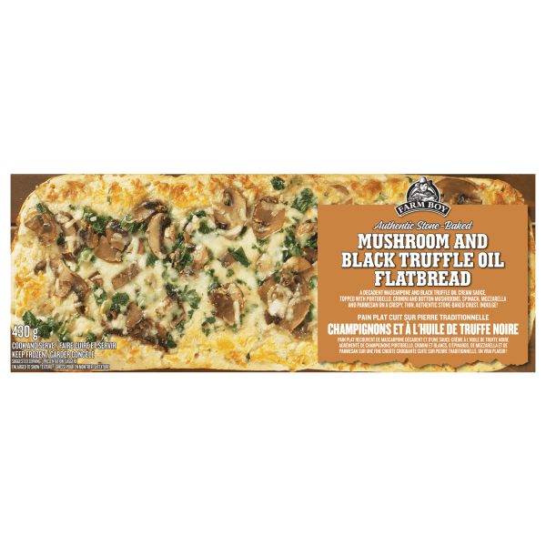 Farm Boy™ Mushroom Black Truffle Stone-Baked Flatbread (430 g)