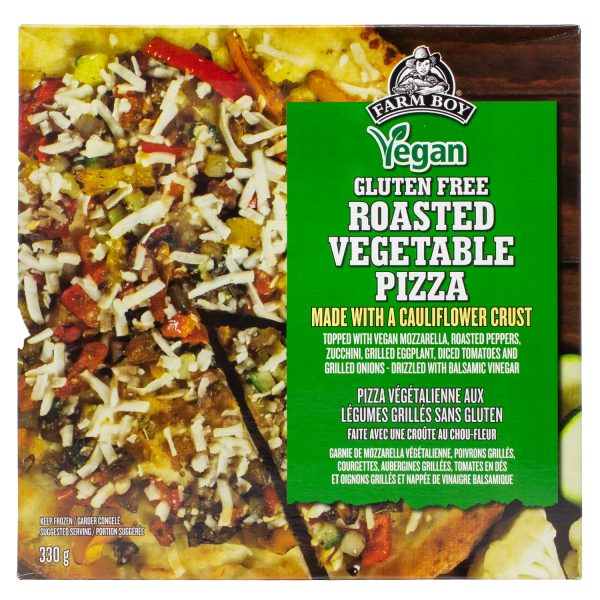 Farm Boy™ Vegan Gluten-Free Roasted Vegetable Pizza (330 g)