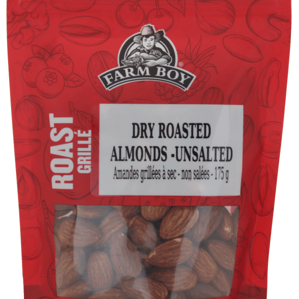 Farm Boy™ Dry Roasted Unsalted Almonds (175 g)