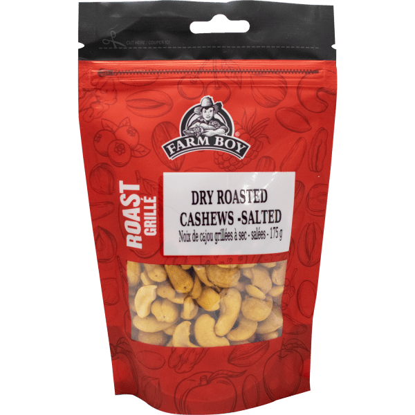 Farm Boy™ Salted Dry Roasted Cashews (175 g)