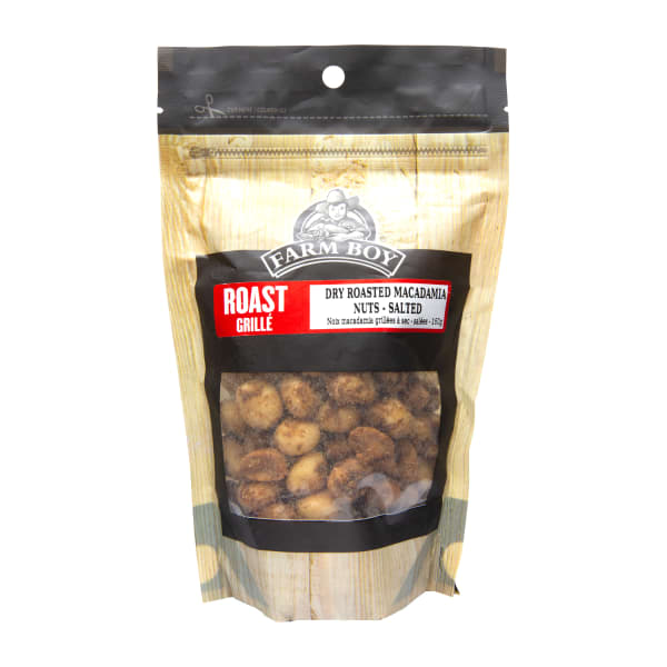 Farm Boy™ Salted Dry Roasted Macadamias (160 g)