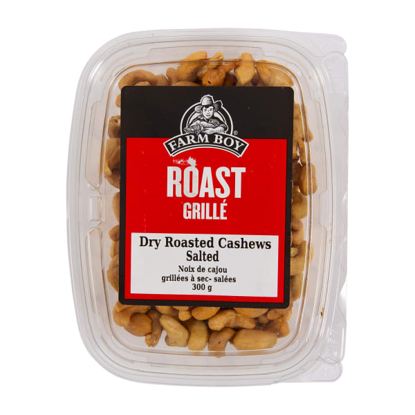 Farm Boy™ Salted Dry Roasted Cashews (300 g)