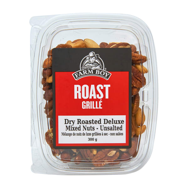 Farm Boy™ Roasted Unsalted Mixed Nuts (300 g)