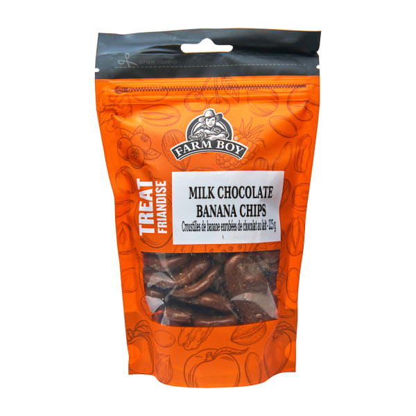 Farm Boy™ Milk Chocolate Banana Chips (225 g)