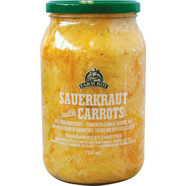 Farm Boy™ Sauerkraut With Carrots (796 ml)