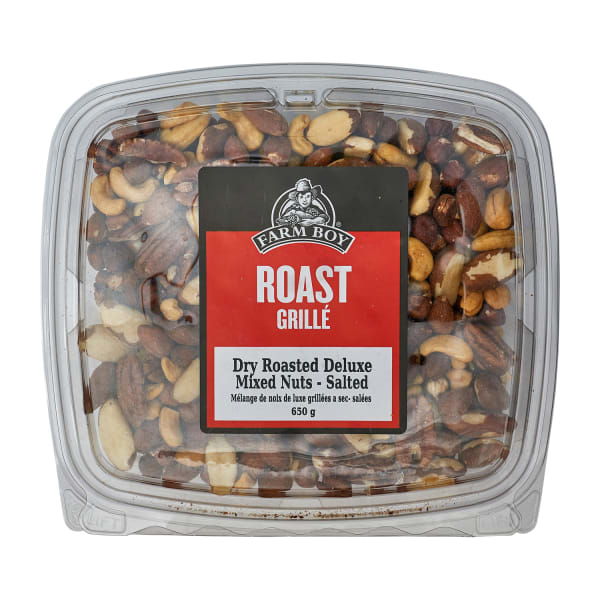 Farm Boy™ Salted Dry Roasted Mixed Nuts (650 g)