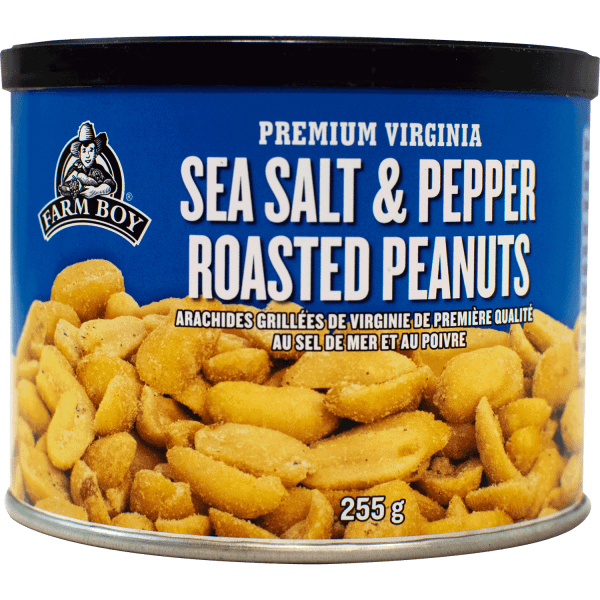 Farm Boy™ Sea Salt and Pepper Roasted Peanuts (255 g)