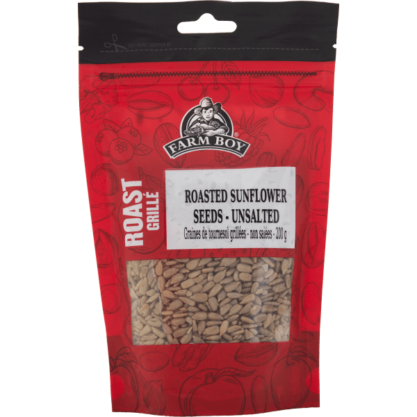 Farm Boy™ Roasted Unsalted Sunflower Seeds (200 g)