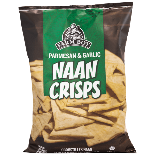 Farm Boy™ Parmesan & Garlic Naan Crisps (170 g)