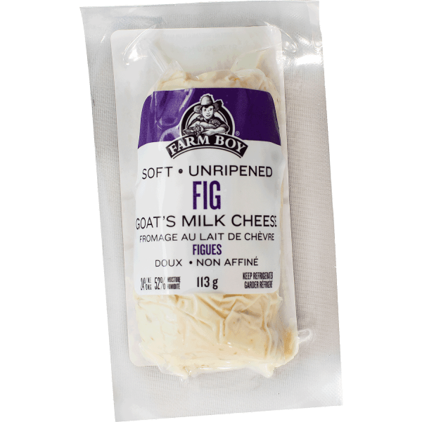 Farm Boy™ Fig Goat’s Milk Cheese (113 g)