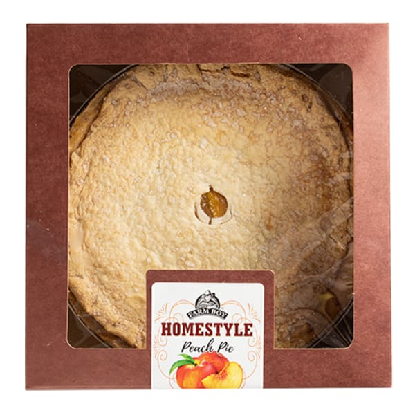 Farm Boy™ 9″ Homestyle Peach Pie (1.2 kg)