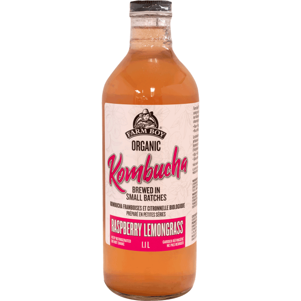 Farm Boy™ Raspberry Lemongrass Kombucha (1.1 L)