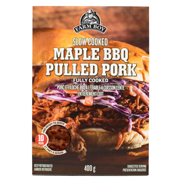 Farm Boy™ Maple BBQ Pulled Pork (400 g)