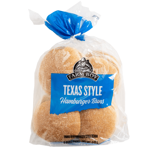 Farm Boy™ Texas Style Hamburger Buns 8’s (8 per package)