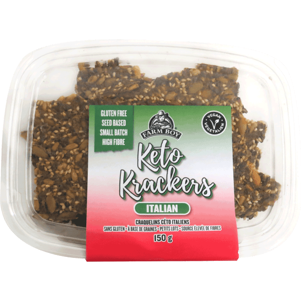 Farm Boy™ Italian Keto Krackers (150 g)