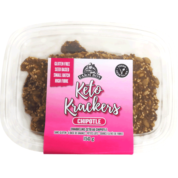 Farm Boy™ Chipotle Keto Krackers (150 g)