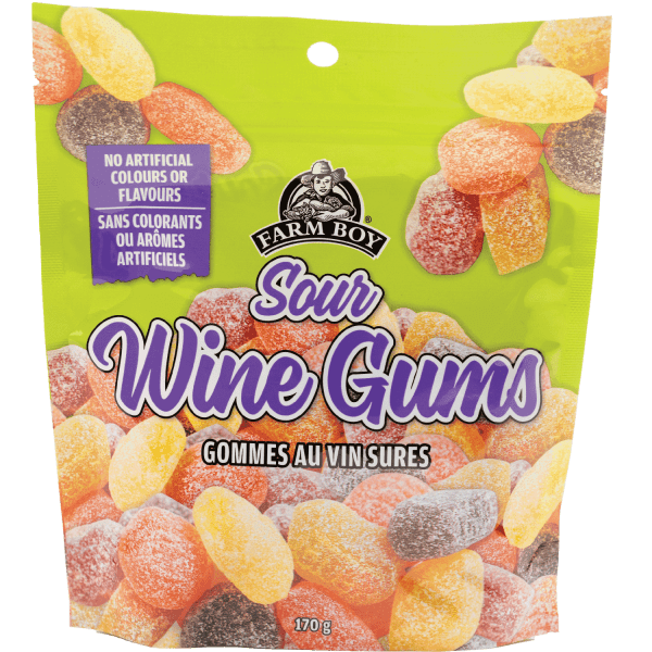 Farm Boy™ Sour Wine Gums (170 g)