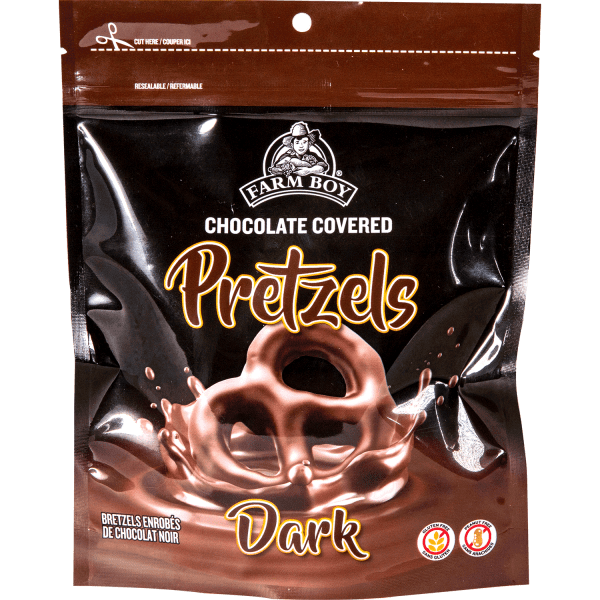 Farm Boy™ Dark Chocolate Covered Pretzels (180 g)